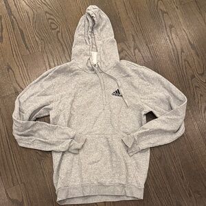 Adidas Light Gray Men's Hoodie